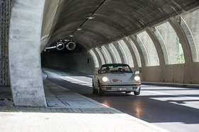 Porsche 911 Carrera Cabrio (1983) - an der 16. OCC Jungfrau-Rallye 2021