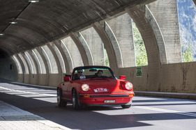Porsche 911 Carrera Cabrio (1983) - an der 16. OCC Jungfrau-Rallye 2021 (1983)