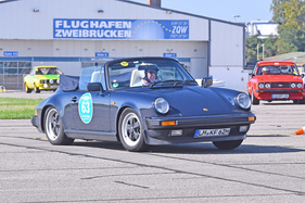 Porsche 911 Carrera Cabrio (1988) – Historisches Flugplatzrennen Zweibrücken 2023