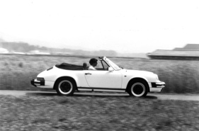 Porsche 911 Carrera Cabriolet (1983) - als Testwagen im Einsatz