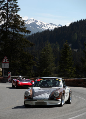 Porsche 911 Carrera RS (1973) - Teilnehmer bei der Lenzerheide Motor Classics 2013