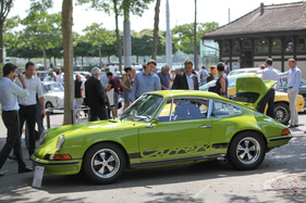 Porsche 911 Carrera RS 2.7 (1973) - in grüner Lackierung - am ZCCA 2016