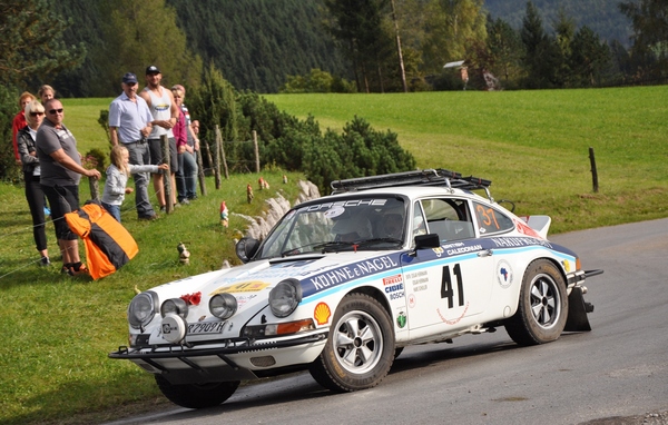 Porsche 911 Carrera RS 2.7 (1974) - an der Austrian Rallye Legends 2014