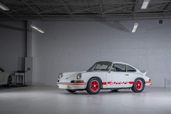 Bild: Porsche 911 Carrera RS 2.7 Lightweight (1973) - Versteigerung "White Collection" von RM/Sotheby's im Dezember 2023