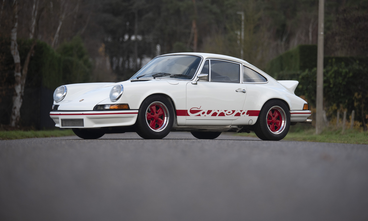 Porsche 911 Carrera RS 2.7 Touring (1973) - ex Walter Röhrl, announced for the Bonhams auction in Paris 2021