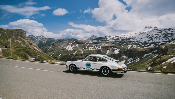 Porsche 911 Carrera RS 2.7 an der 38. Kitzbüheler Alpenrallye 2025