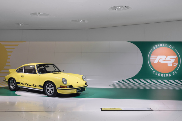 Bild: Porsche 911 Carrera RS 2.7 von 1972 - Sonderschau „Spirit of Carrera RS“ im Porsche Museum Stuttgart