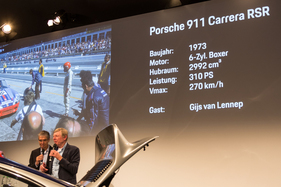 Porsche 911 Carrera RSR (1973) - Vorstellung - an der Porsche Soundnacht