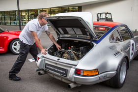 Porsche 911 Carrera RSR 2.8 (1973) - Warmlaufen lassen