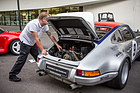 Porsche 911 Carrera RSR 2.8 (1973) - Warmlaufen lassen