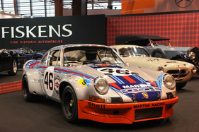 Porsche 911 Carrera RSR 3.0 Liter Prototyp (1973) - auf dem Stand von Fiskens - Rétromobile 2015