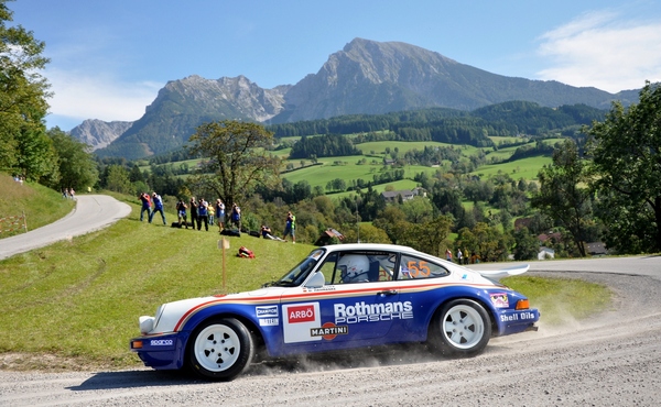 Porsche 911 Carrera SCRS Rothmans (1984) - an der Austrian Rallye Legends 2014