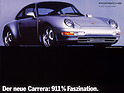 Porsche 911 Carrera (Typ 993) (1993) - Der neue 911 zeichnet sich neben dem neu konstruierten Aluminiumfahrwerk durch ein harmonisches Design sowie durch einen in vielen Details überarbeiteten 3,6-Liter-Boxermotor aus