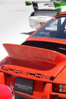 Porsche 911 Carrrera RS 2.7 (1973) - als Lot 38 an der Versteigerung der Oldtimer Galerie auf dem Dolder am 16. Juni 2018