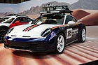 Porsche 911 Dakar (2023) – in der Ausstellung "Porsche Driven by Dreams"