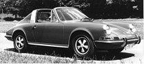 Bild: Porsche 911 E Targa (1969) - mit 14-Zoll-Rädern