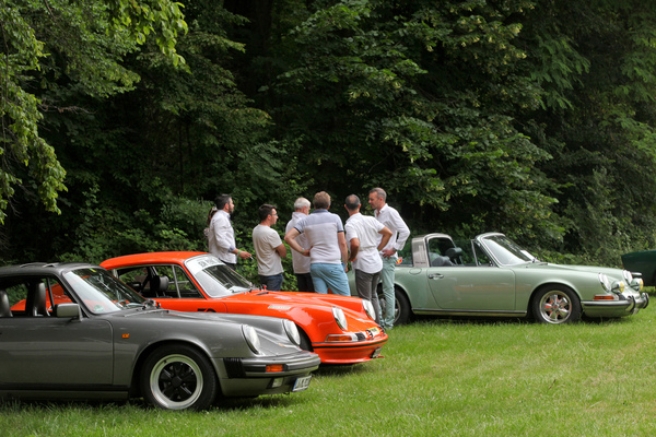 Porsche-911-Enthusiasten unter sich - Concours d'Elégance Suisse "spéciale" 2021 in Coppet