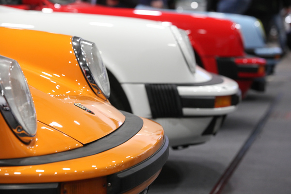 Porsche 911 G-Modelle in allen Farben (in Reih' und Glied) - Bremen Classic Motorshow 2020