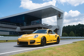 Porsche 911 GT2 (2008) - angeboten als Lot 211 an der RM/Sotheby's Porsche-Versteigerung in Atlanta am 27. Oktober 2018