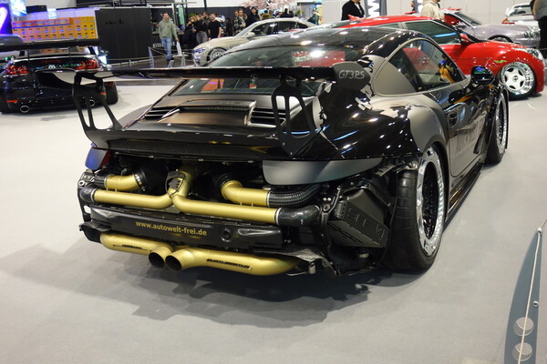 Porsche 911 GT3 RS (2016) – mit entblösstem Hinterteil – Essen Motor Show 2023