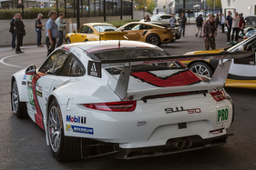 Porsche 911 GT3 RSR (991) (2013) - Heck - an der Porsche Soundnacht