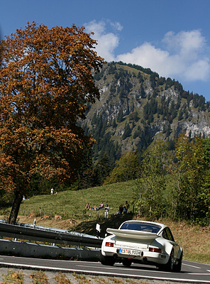 Porsche 911 IROC (1974) am Jochpass Memorial 2011 (Start-Nr. 178)