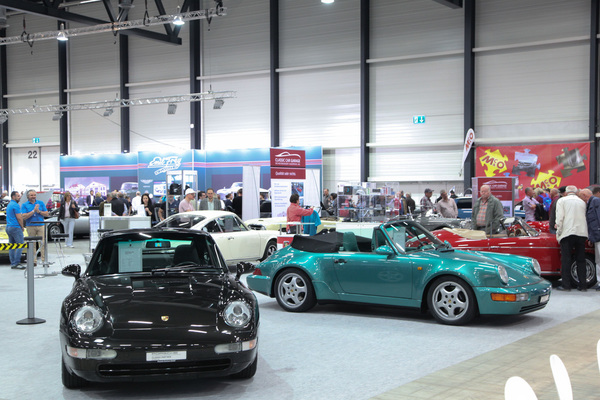 Porsche 911-Modelle beim Porsche Classic Partner (Zürich) - Swiss Classic World Luzern 2019