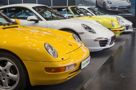 Porsche-911-Modelle verschiedener Epochen - Retro Classics Bavaria 2022 Porsche-911-Modelle verschiedener Epochen - Retro Classics Bavaria 2022