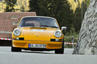Porsche 911 RS Touring (1973) mit Startnummer 120 am Bergrennen Arosa ClassicCar 2011