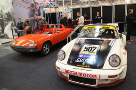 Porsche 911 RSR (1979) - aufgebaut mit 415 PS bei Mittelmotor (Techno Classica 2018)