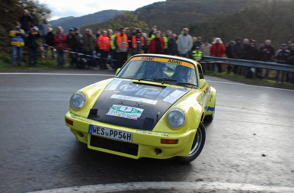 Image: Porsche 911 RSR with Dominik an der Heiden at the Cologne Ahrweiler Rally 2013 - starting number 7