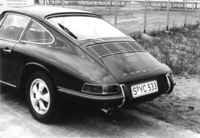 Porsche 911 S (1966) - Heckansicht des stärksten Modelles