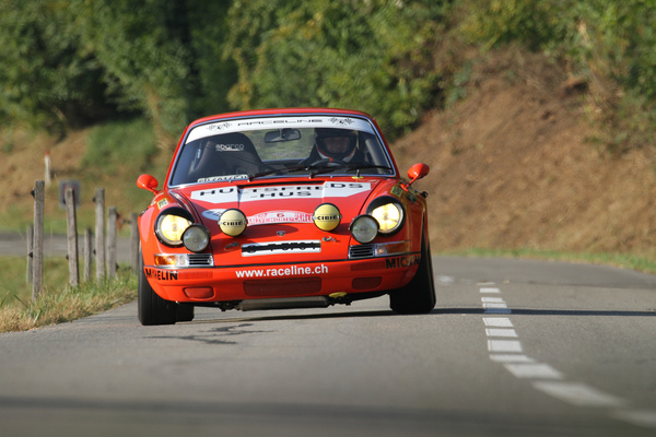 Bild Porsche 911 S (1970) - Kategorie R Team "Monte Carlo" am Memorial Bergrennen Opfershofen "Rendezvous am Kleinen Klausen" 2021