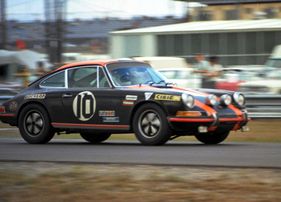Porsche 911 S (1971) - Ray Walle und Michael Sherwin erreichten den 14. Platz (24 Stunden Rennen von Daytona 1971)