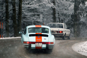 Porsche 911 S (1975) - am Winter-RAID 2015