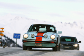 Porsche 911 S (1975) - am Winter-RAID 2015