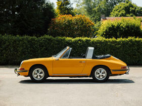 Porsche 911 'S' 2.0-Litre SWB Soft Window Targa (1967) - als Lot 135 angeboten an der Bonhams Zoute Versteigerung am 9. Oktober 2022