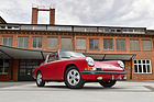 Bild: Porsche 911 S Targa (1967) - der rote Lack wurde mit einer Schutzlackschicht überzogen, denn der Wagen soll viel genutzt werden