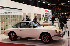 Porsche 911 S Targa (1972) - auf dem Porsche-Stand - Rétromobile Paris 2014