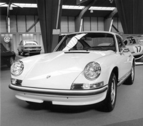 Porsche 911 S am Genfer Automobilsalon 1972 - Frontspoiler - vom Rennsport inspiriert