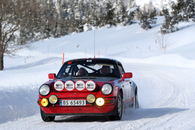 Porsche 911 SC (1978) an der Rallye Monte Carlo Historique 2015 Porsche 911 SC (1978) an der Rallye Monte Carlo Historique 2015