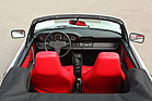Porsche 911 SC Cabriolet (1983) - hinten windet es deutlich stärker, auch der Platz ist natürlich beschränkt