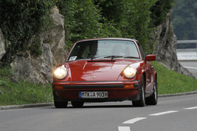 Porsche 911 SC Targa (1977) - an der OCC Jungfrau Rallye 2020