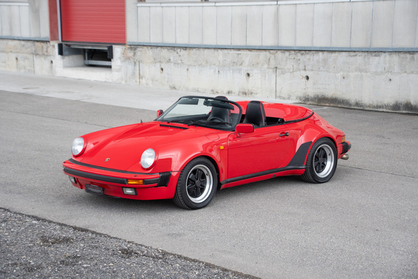Image: Porsche 911 Speedster (1989) - as lot 113 at the auction of the Oldtimer Gallery in Gstaad on December 29, 2025
