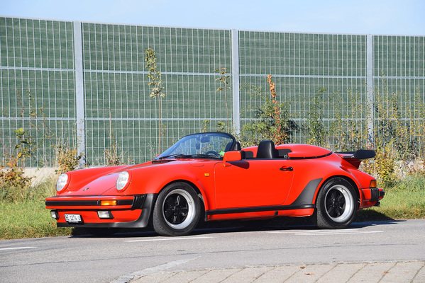 Bild: Porsche 911 Speedster Turbo Look (1989) - als Lot 128 an der Versteigerung der Oldtimer Galerie in Gstaad am 29. Dezember 2017