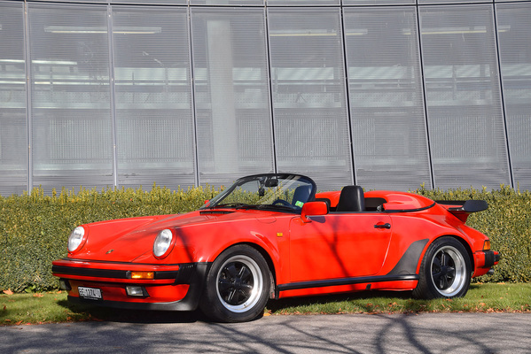 Porsche 911 Speedster Turbo Look (1989) - als Lot 15 an der Versteigerung der Oldtimer Galerie auf dem Dolder am 16. Juni 2018