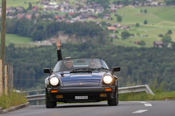 Porsche 911 Speedster - am Alpenbrevet 2020