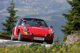 Porsche 911 T (1970) an der Ennstal-Classic 2013 (1970)