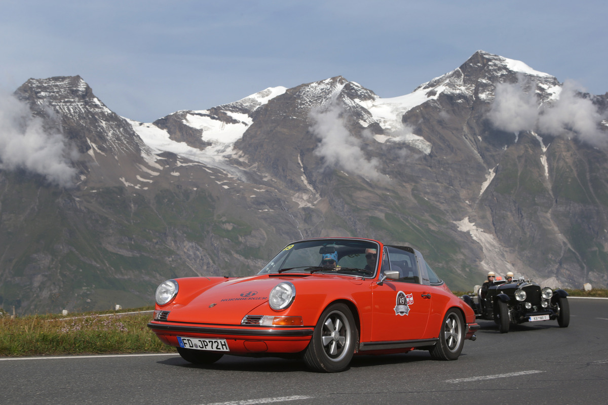 Porsche 911 T (1972) - an der Saalbach Classic 2013