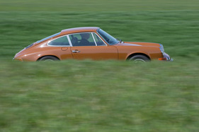 Porsche 911 T (1972) - optisch kaum von den schnelleren Modellen unterscheidbar